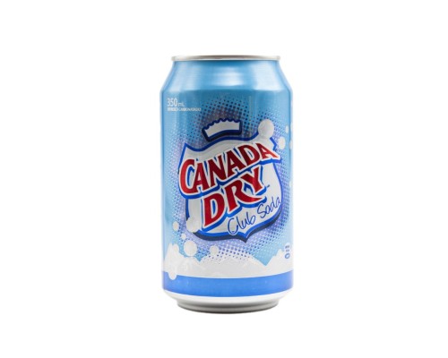 Bebidas : Club Soda Lata Canada Dry 354 ml